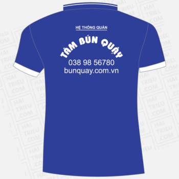 ao thun nhan vien tam bun quay