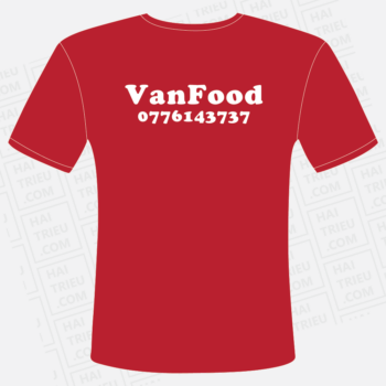 ao thun nhan vien van food banh mi cha ca
