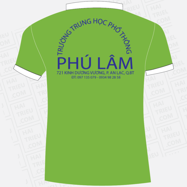 dong phuc hoc sinh truong thpt phu lam