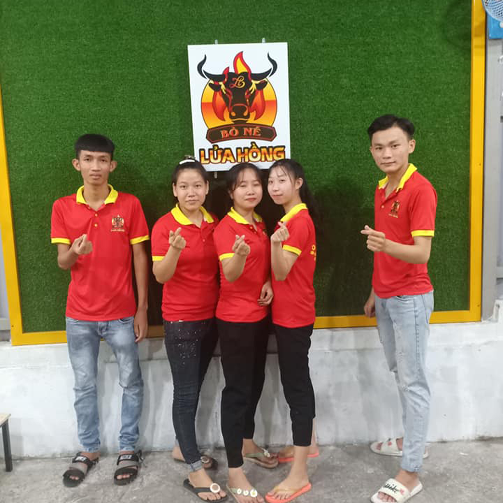 hinh anh dong phuc bo ne lua hong