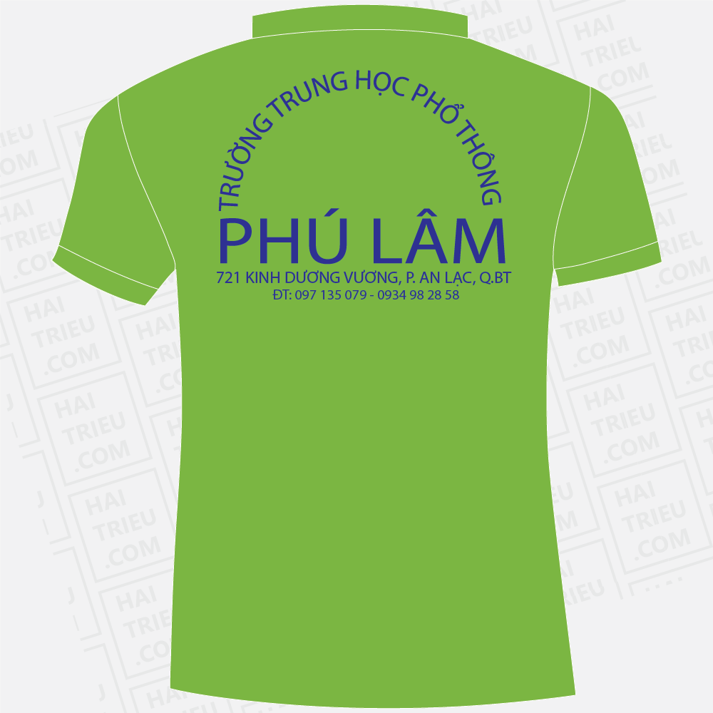mau dong phuc hoc sinh truong thpt phu lam