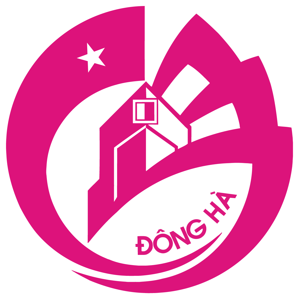 Logo thanh pho Dong Ha Dong Ha City
