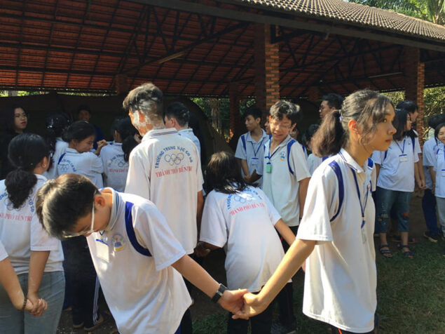 ao the duc hoc sinh truong thcs thanh pho ben tre