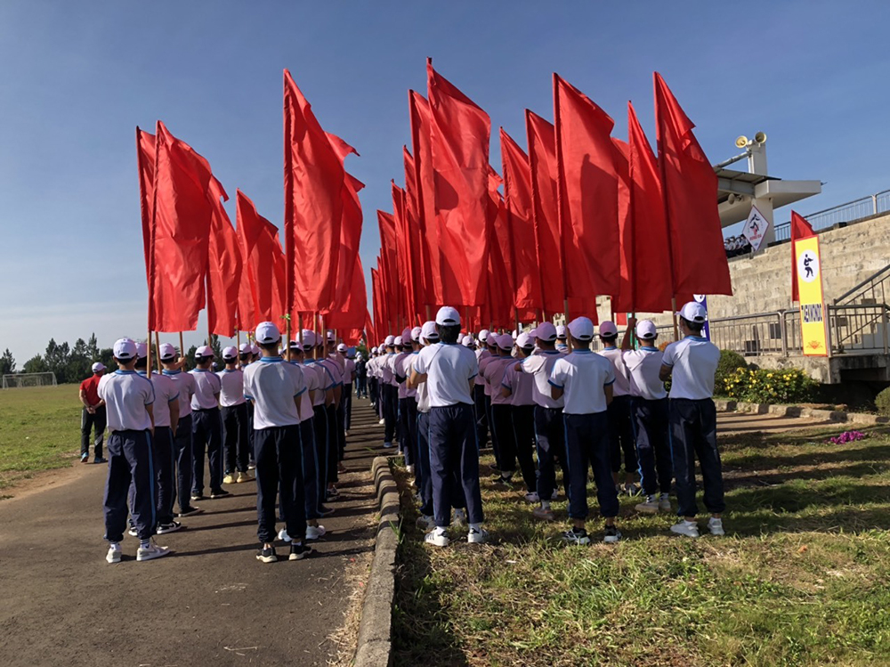 ao the duc truong thpt bao lam