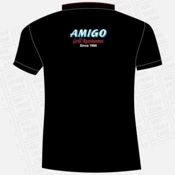 ao thun nhan vien amigo grill restaurant since 1998