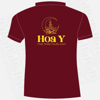 ao thun nhan vien hoa y thuc pham thuan chay