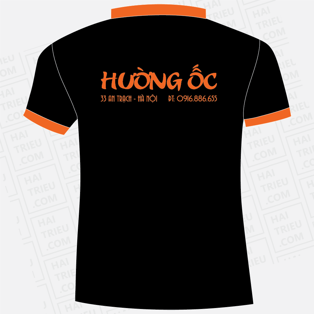 ao thun nhan vien huong oc