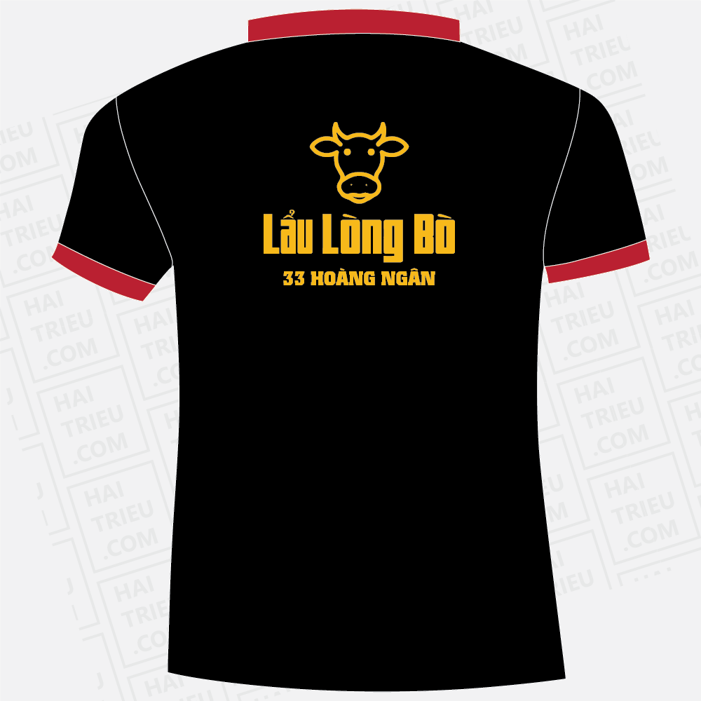 ao thun nhan vien lau long bo
