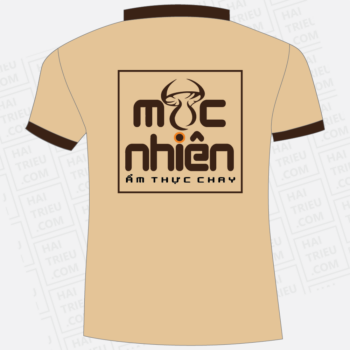 ao thun nhan vien moc nhien am thuc chay