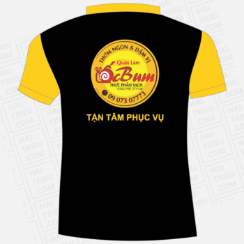 ao thun nhan vien oc bum tan tam phuc vu