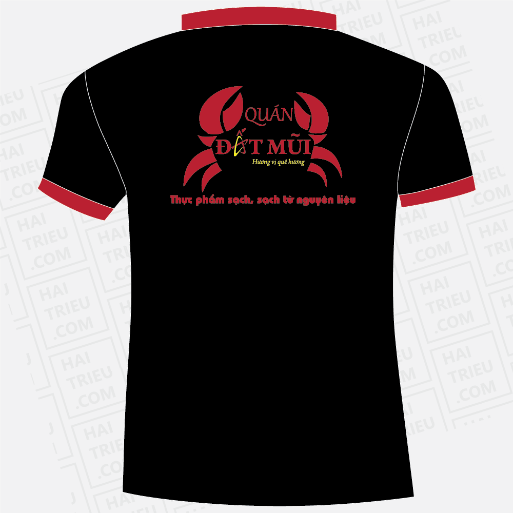 ao thun nhan vien quan dat mui huong vi que huong