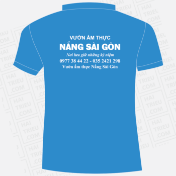 ao thun nhan vien vuon am thuc nang sai gon noi luu giu nhung ky niem