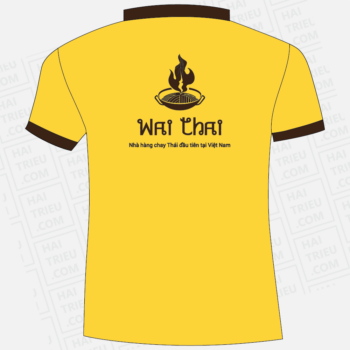 ao thun nhan vien wai thai nha hang chay thai dau tien tai viet nam