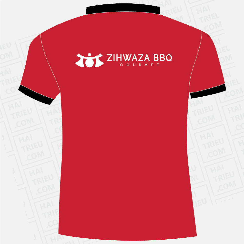 ao thun nhan vien zihwaza bbq
