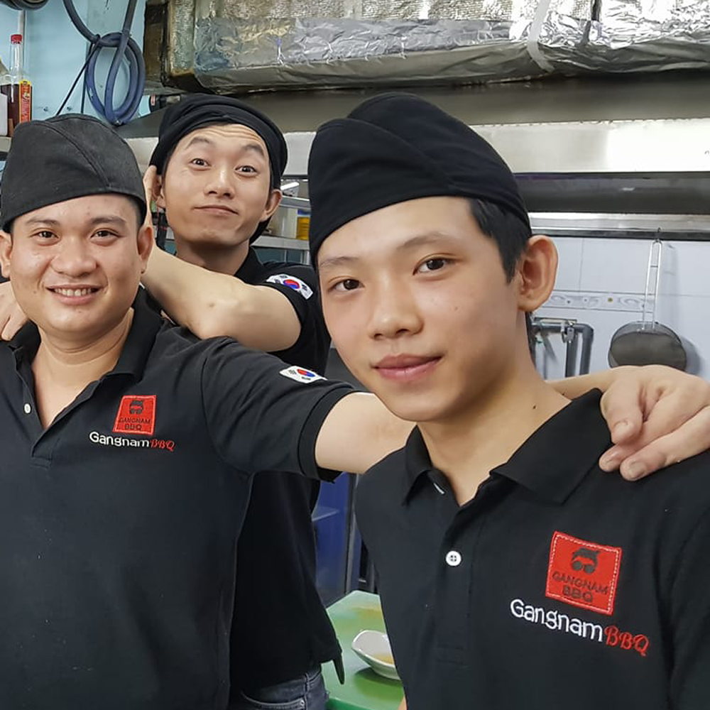 hinh anh dong phuc gangnam bbq