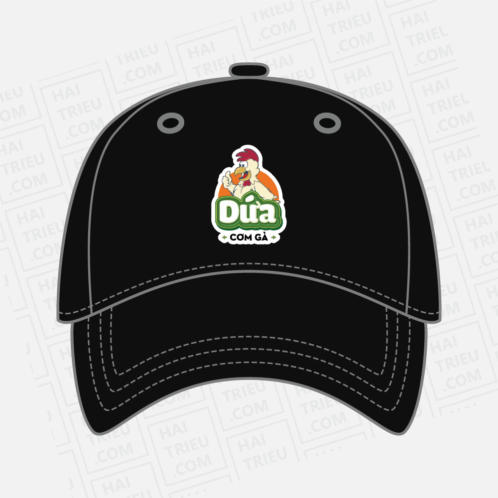 mu luoi trai dua com ga