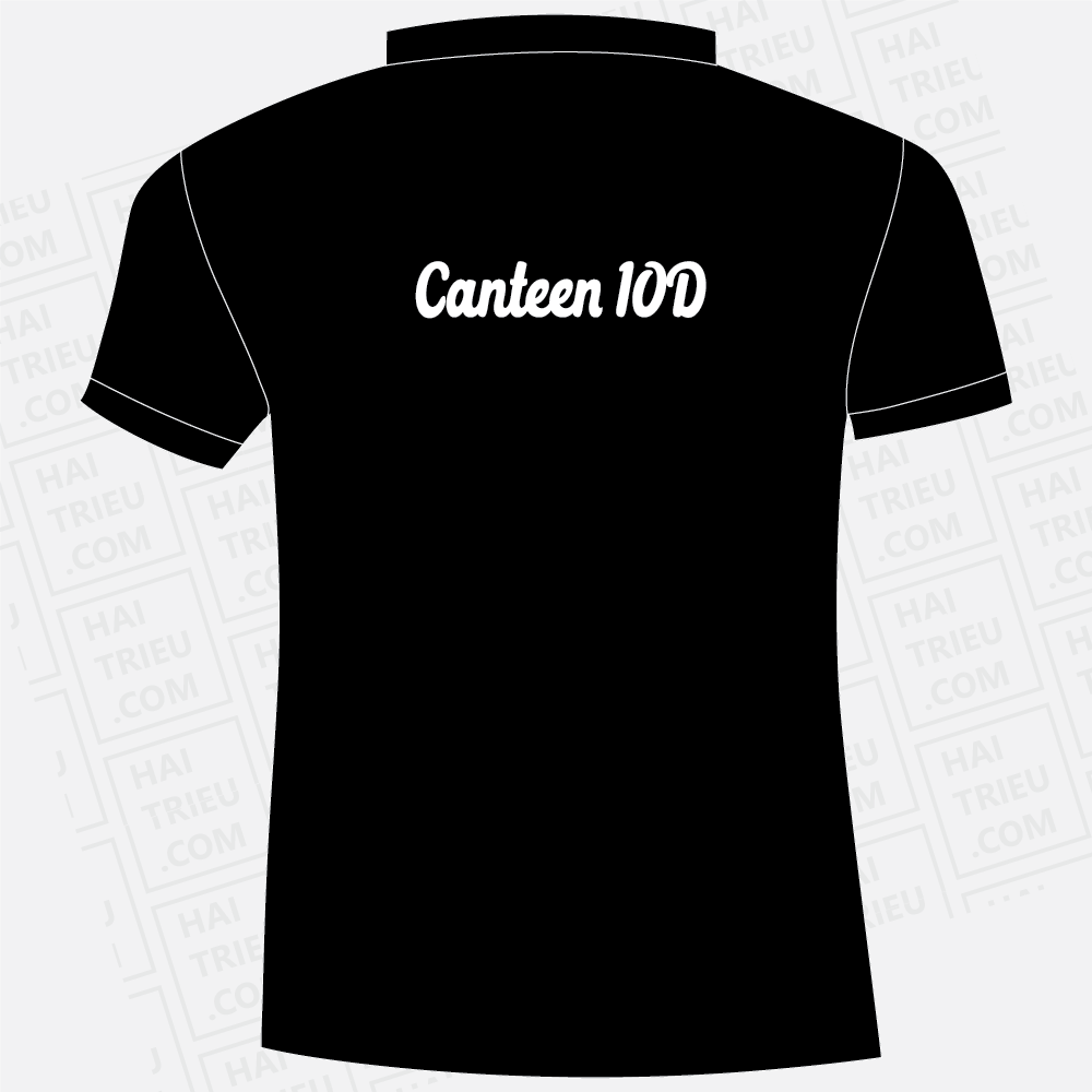 ao thun nhan vien canteen 10d