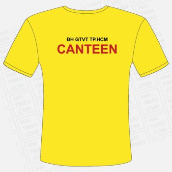 ao thun nhan vien canteen dh gtvt tp hcm