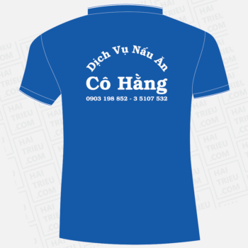 ao thun nhan vien dich vu nau an co hang