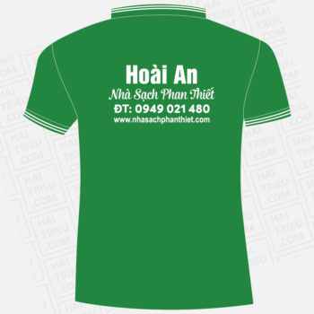 ao thun nhan vien hoai an nha sach phan thiet