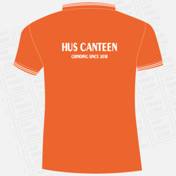 ao thun nhan vien hus canteen