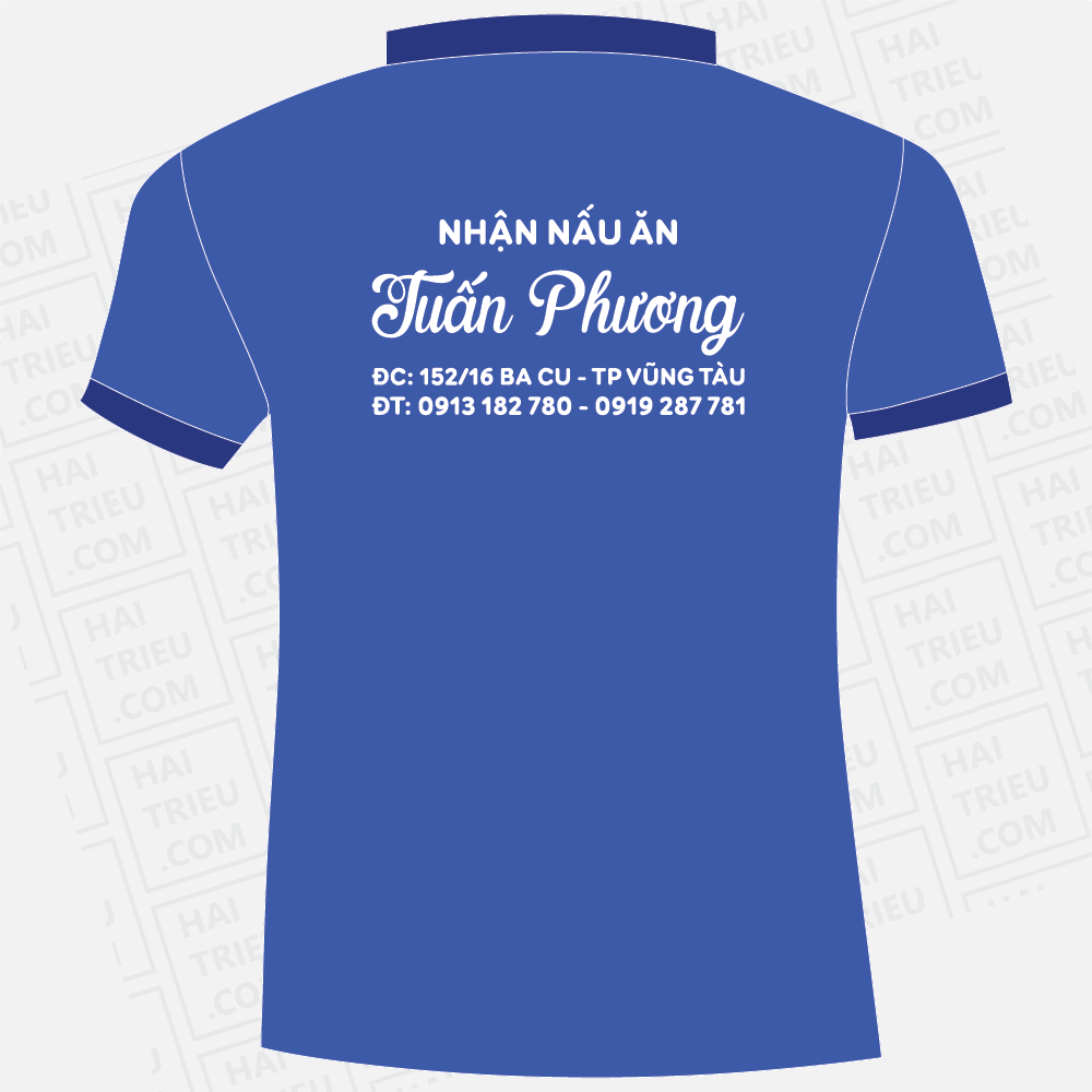 ao thun nhan vien nhan nau an tuan phuong