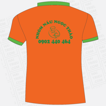 ao thun nhan vien nhom nau ngoc thao