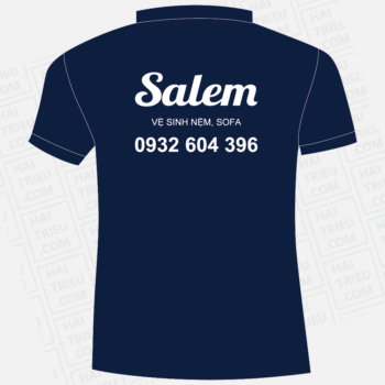 ao thun nhan vien salem ve sinh nem sofa