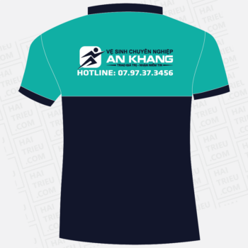 ao thun nhan vien ve sinh chuyen nghiep an khang