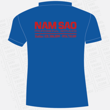 ao thun nhan vien ve sinh cong nghiep nam sao