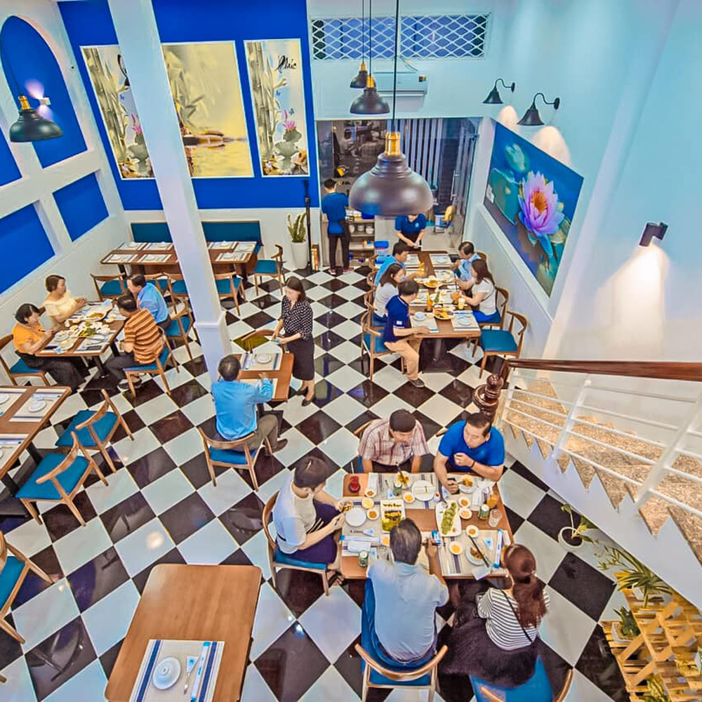 hinh anh dong phuc homie vegetarian & cafe