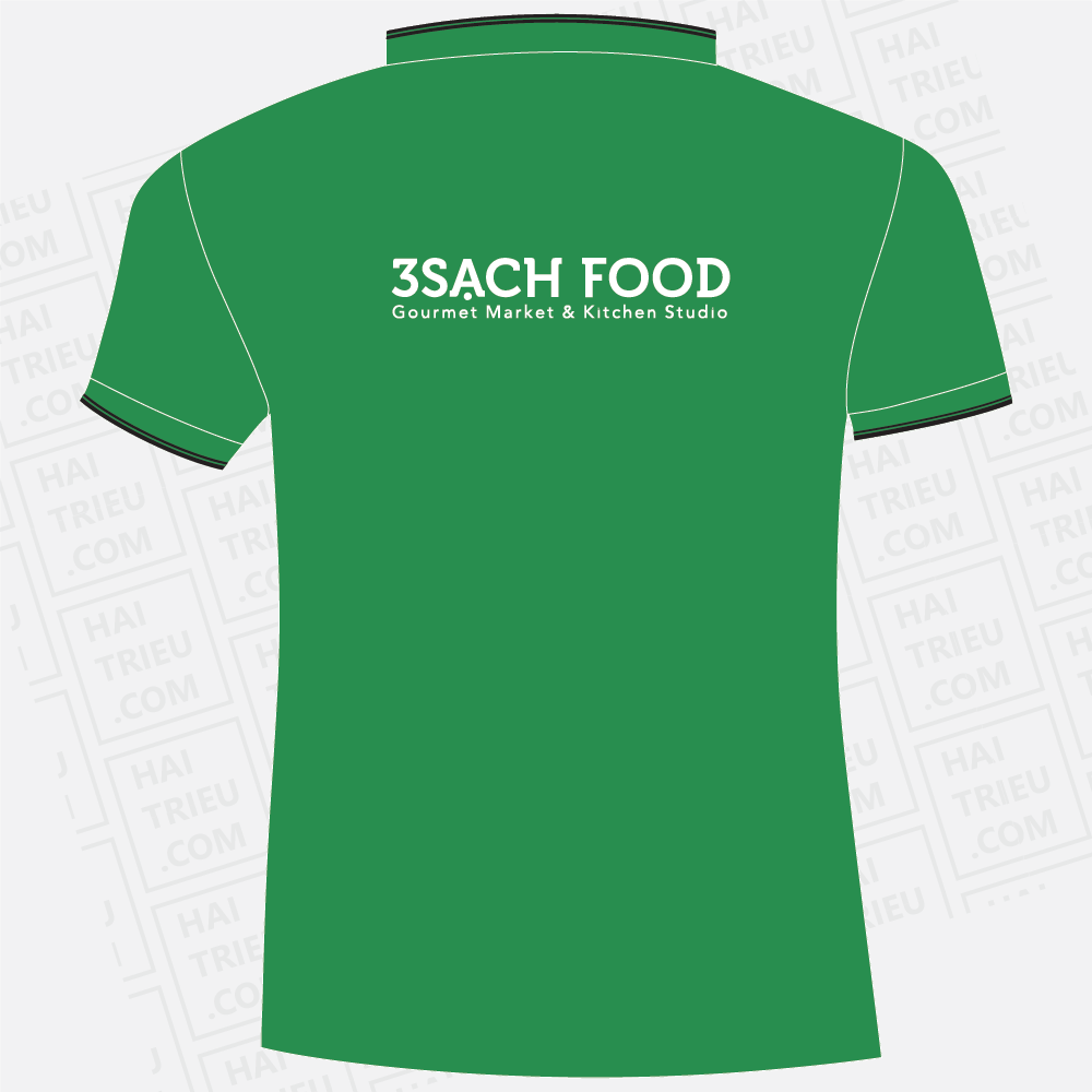 ao thun nhan vien 3 sach food gourmet market & kitchen studio