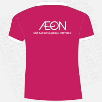 ao thun nhan vien aeon vietnam nha ban le hang dau nhat ban