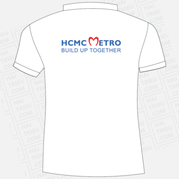 ao thun nhan vien hcmc metro build up together