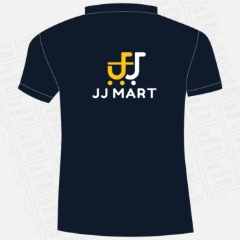 ao thun nhan vien jj mart he thong sieu thi nhap khau