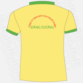 ao thun nhan vien my pham dang duong