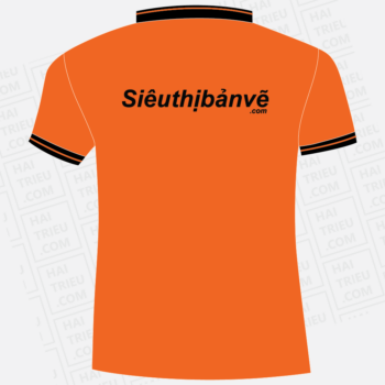 ao thun nhan vien sieu thi ban ve