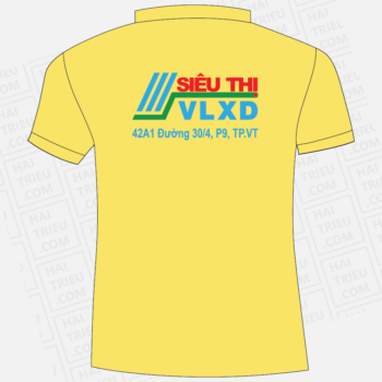 ao thun nhan vien sieu thi vlxd