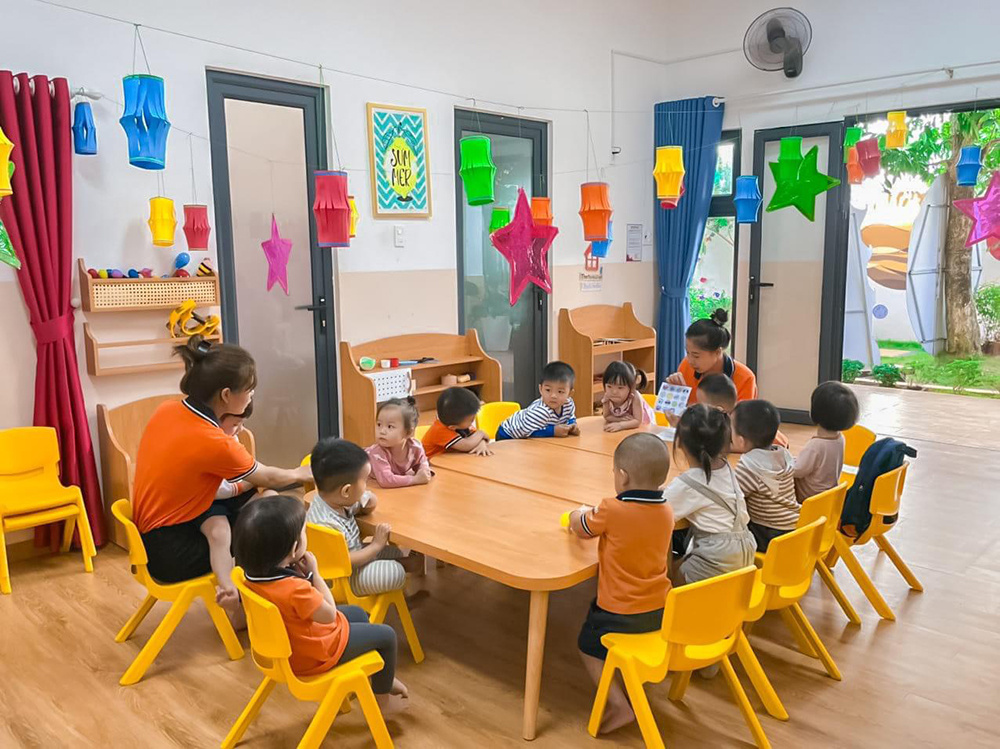 dong phuc giao vien an nhi preschool