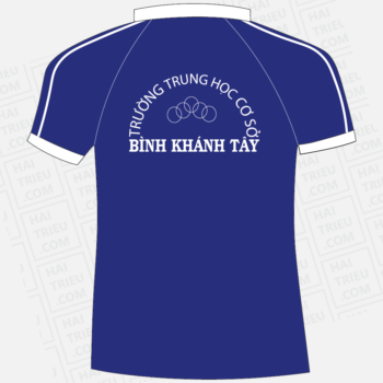 dong phuc hoc sinh truong thcs khanh binh tay