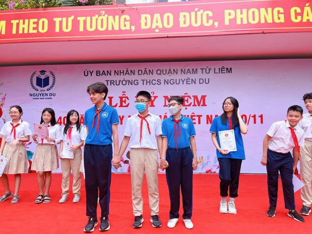 dong phuc truong thcs nguyen du