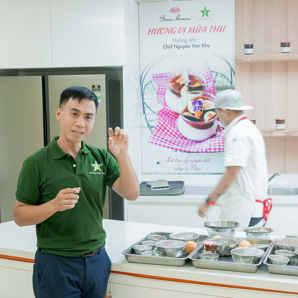 hinh anh dong phuc nhan vien annam fine food
