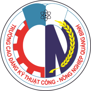 Logo Truong Cao dang Ky thuat Cong Nong Nghiep Quang Binh
