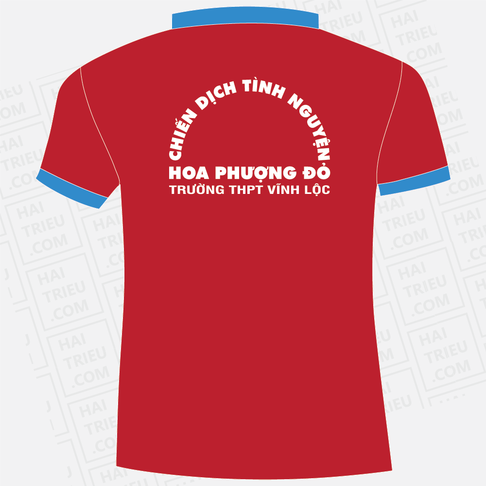 ao thun cdtn hoa phuong do 2022 truong thpt vinh loc