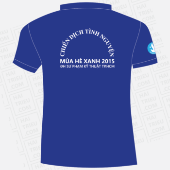 ao thun chien dich tinh nguyen mua he xanh 2015 dai hoc su pham ky thuat tp hcm