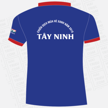 ao thun chien dich tinh nguyen mua he xanh 2018 tay ninh