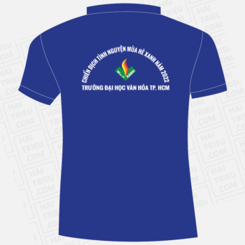 ao thun chien dich tinh nguyen mua he xanh 2022 truong dai hoc van hoa tp hcm