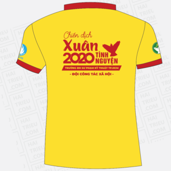 ao thun chien dich xuan tinh nguyen 2020 doi cong tac xa hoi dh su pham ky thuat tp hcm