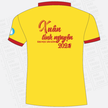 ao thun chien dich xuan tinh nguyen 2020 truong dai hoc sai gon