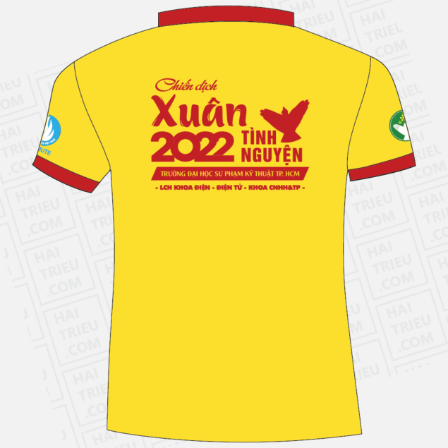 ao thun chien dich xuan tinh nguyen 2022 lch khoa dien dien tu khoa cnhh&tp dh su pham ky thuat tp hcm